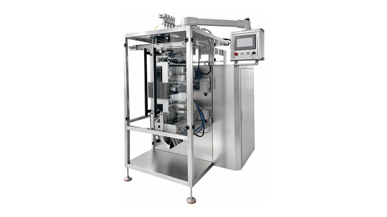 Multi-lane liquid sachet packing machine from the LINEVO catalog